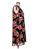 Charming Charlie 100% Polyester Floral Black Casual Dress Size L - photo 4
