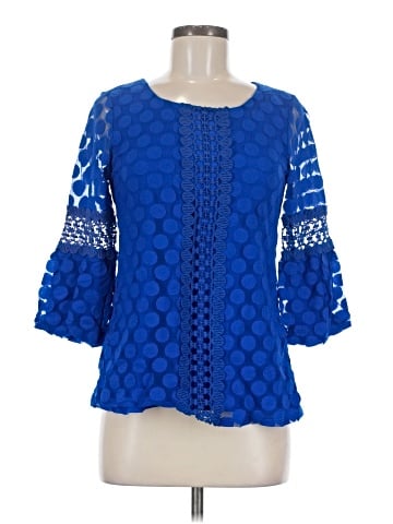 Alfani 3/4 Sleeve T-Shirt (view 1)