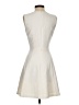 H&M Solid Ivory Cocktail Dress Size 0 - photo 2