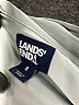 Lands' End 100% Polyester Silver Long Sleeve Blouse Size 8 - photo 7