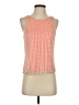 Willow & Clay 100% Polyester Orange Sleeveless Blouse Size XS - photo 1