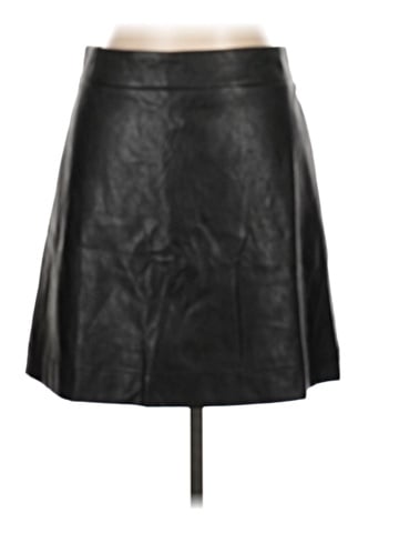 J.Crew Factory Store Faux Leather Skirt (view 1)