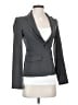 Theory Gray Wool Blazer Size 00 - photo 1