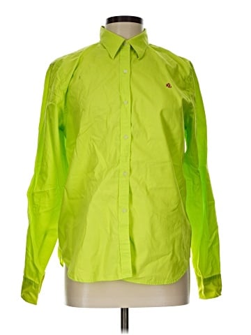 Lauren by Ralph Lauren Long Sleeve Button-Down Shirt (view 1)