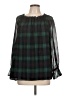Talbots Green 3/4 Sleeve Blouse Size L - photo 1