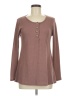 The Nines Brown Long Sleeve Henley Size M - photo 1