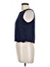 Monteau 100% Polyester Blue Sleeveless Top Size L - photo 5