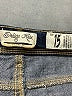 Indigo Rein Solid Blue Jeans Size 15 - photo 7