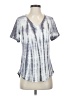 Rock & Republic Gray Short Sleeve Top Size S - photo 1