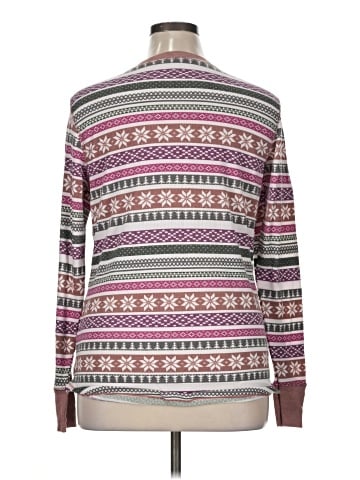 Cuddl Duds Long Sleeve Henley (view 2)
