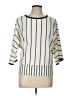 T Tahari Stripes Ivory Pullover Sweater Size L (estimated) - photo 1