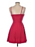 Express Solid Red Cocktail Dress Size S - photo 2
