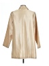 Susan Graver 100% Polyester Metallic Tan 3/4 Sleeve Blouse Size L - photo 2