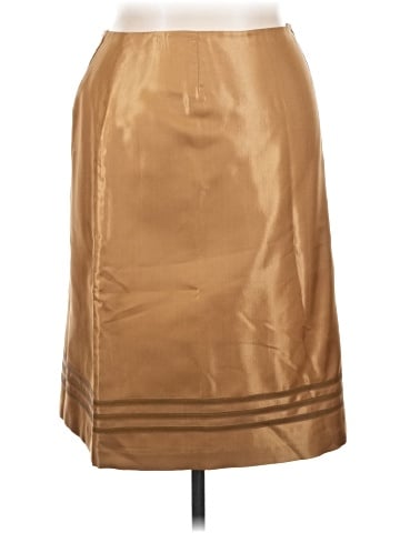 Kathie Lee Faux Leather Skirt (view 1)