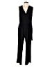 Tahari Solid Black Jumpsuit Size 1X - photo 1
