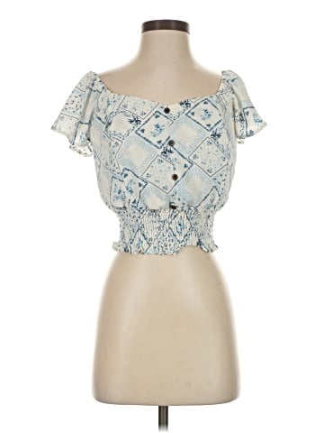 Monteau Short Sleeve Blouse (view 1)