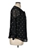 Talbots Black 3/4 Sleeve Blouse Size 1X Petite - photo 4