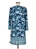 Beach Break Paisley Blue Casual Dress Size M - photo 2
