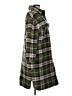 ALLSAINTS Plaid Green Wool Coat Size 12 - photo 4