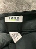 IZOD 100% Polyester Solid Black Casual Skirt Size 2 - photo 3