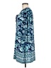 Beach Break Paisley Blue Casual Dress Size M - photo 5