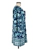 Beach Break Paisley Blue Casual Dress Size M - photo 4
