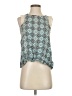 Papermoon Teal Sleeveless Blouse Size S - photo 1