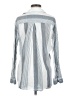 Grayson 100% Cotton Stripes Gray Long Sleeve Button-Down Shirt Size Sm (2) - photo 2