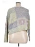 Sincerely Jules Color Block Gray Poncho Size XL - photo 2