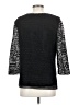Talbots Black 3/4 Sleeve Top Size S - photo 2