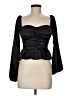 Fashion Nova Black 3/4 Sleeve Blouse Size M - photo 1