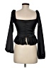 Fashion Nova Black 3/4 Sleeve Blouse Size M - photo 2