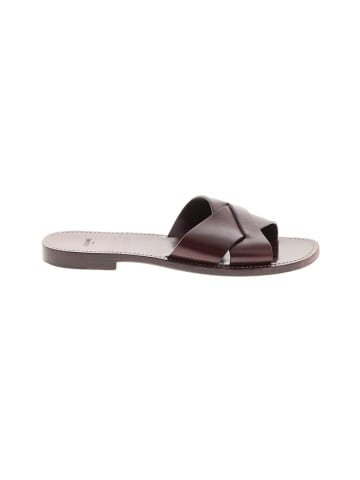 Céline Leather slide Sandals (view 1)