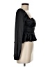 Fashion Nova Black 3/4 Sleeve Blouse Size M - photo 4