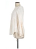 Cupio 100% Viscose Ivory Long Sleeve Blouse Size L - photo 5