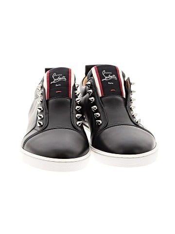 Christian Louboutin Leather F.A.V. Fique A Vontade Sneakers (view 2)