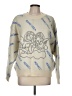 Assorted Brands Graphic Ivory Pullover Sweater Size M - photo 1