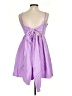 Shein 100% Polyester Solid Purple Cocktail Dress Size 4 - photo 2