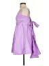 Shein 100% Polyester Solid Purple Cocktail Dress Size 4 - photo 5