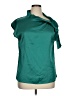Shein 100% Polyester Teal Short Sleeve Blouse Size XL - photo 1