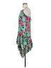 Lulus 100% Rayon Floral Teal Cocktail Dress Size M - photo 5