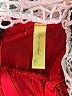 Bee Stitched Solid Red Ivory Cocktail Dress Size M - photo 4