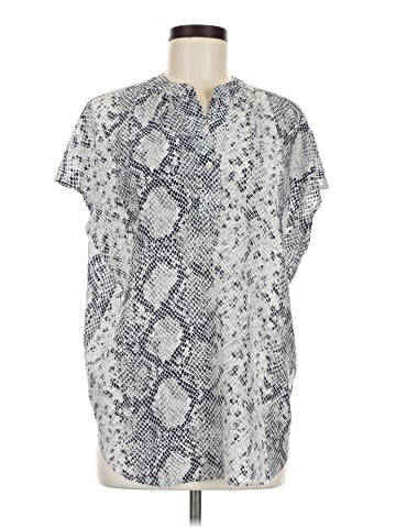 Amour Vert Short Sleeve Silk Top (view 1)