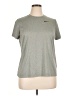 Nike 100% Polyester Gray Active T-Shirt Size XL - photo 1