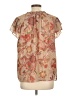 J by Joie Paisley Tan Short Sleeve Blouse Size L - photo 2