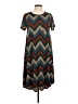 Lularoe Chevron-herringbone Brown Casual Dress Size S - photo 1