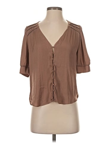Evereve Short Sleeve Blouse (view 1)