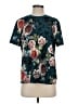 Johnny Was Floral Teal Short Sleeve Top Size S - photo 1