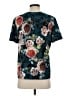 Johnny Was Floral Teal Short Sleeve Top Size S - photo 2