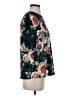 Johnny Was Floral Teal Short Sleeve Top Size S - photo 4